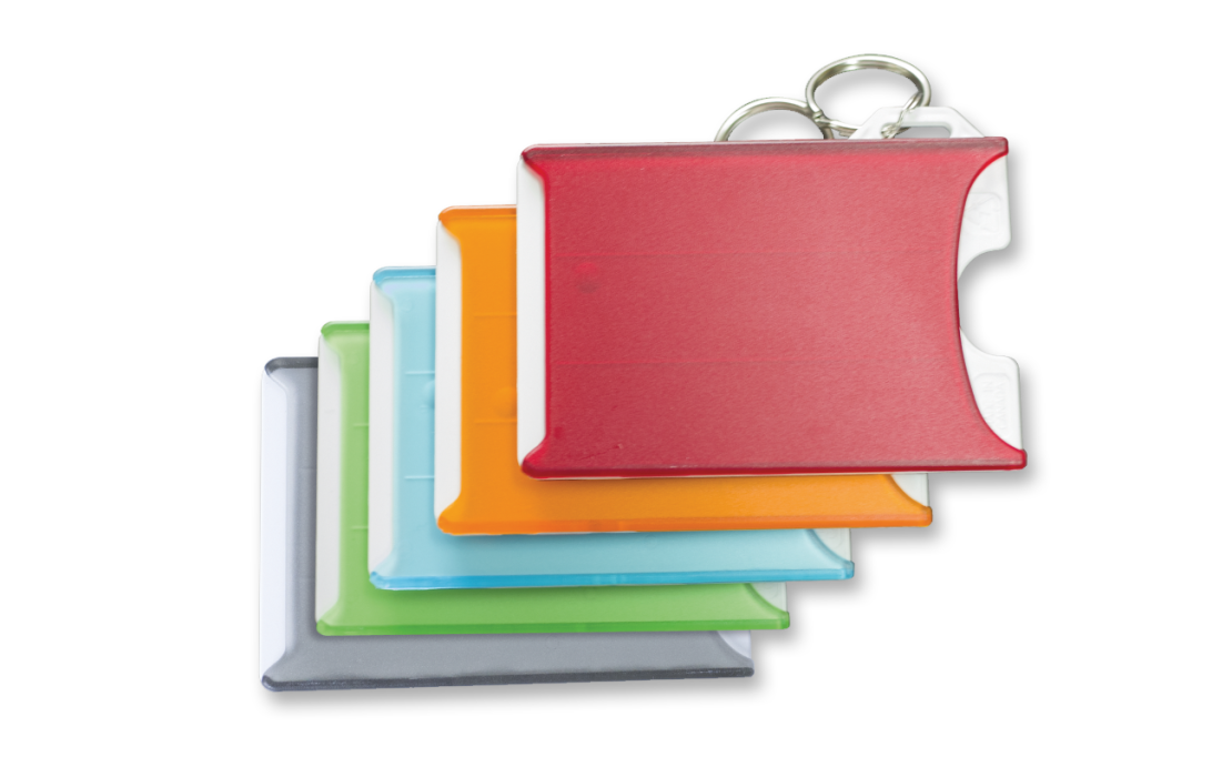 Double card-holder with key-ring - Promo Plastik
